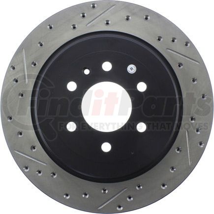 127.62083CR by STOPTECH - StopTech Sport Cryo Drilled & Slotted Brake Rotor; Rear Right