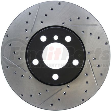 127.34098CR by STOPTECH - StopTech Sport Cryo Drilled & Slotted Brake Rotor; Front Right