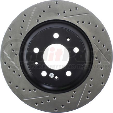 127.62084R by STOPTECH - StopTech Sport Drilled & Slotted Brake Rotor; Front Right