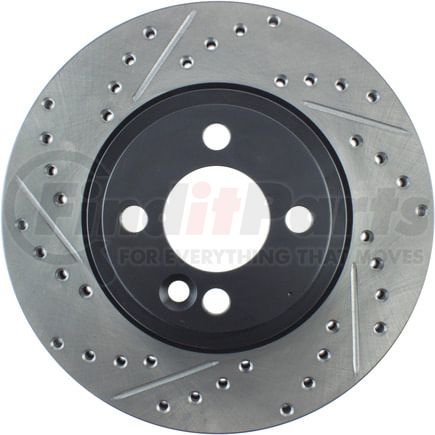 127.34100CR by STOPTECH - StopTech Sport Cryo Drilled & Slotted Brake Rotor; Front Right