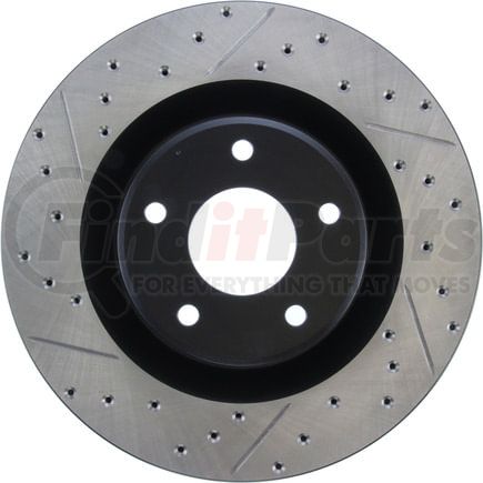 127.62085R by STOPTECH - StopTech Sport Drilled & Slotted Brake Rotor; Front Right