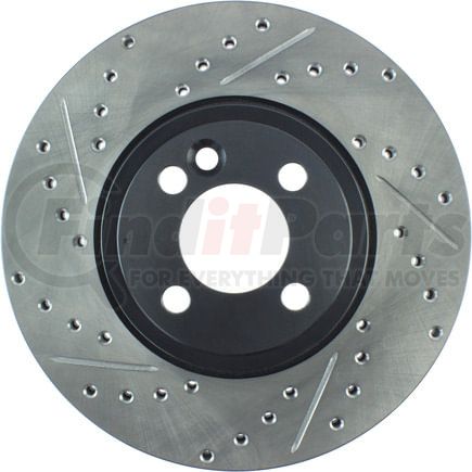 127.34101R by STOPTECH - StopTech Sport Drilled & Slotted Brake Rotor; Front Right