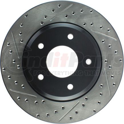 127.62089R by STOPTECH - StopTech Sport Drilled & Slotted Brake Rotor; Front Right
