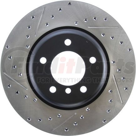 127.34104R by STOPTECH - StopTech Sport Drilled & Slotted Brake Rotor; Front Right