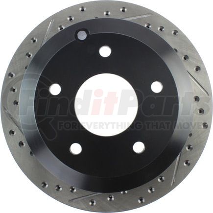 127.62090CR by STOPTECH - StopTech Sport Cryo Drilled & Slotted Brake Rotor; Rear Right
