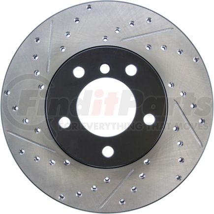 127.34108R by STOPTECH - StopTech Sport Drilled & Slotted Brake Rotor; Front Right