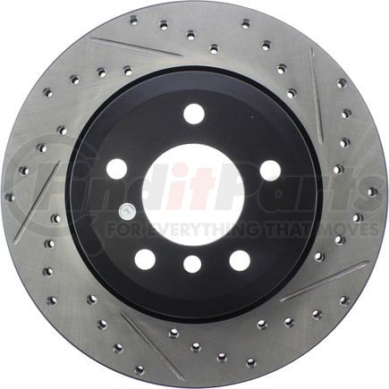 127.34109L by STOPTECH - StopTech Sport Drilled & Slotted Brake Rotor; Rear Left