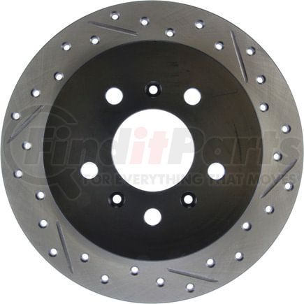 127.62097L by STOPTECH - StopTech Sport Drilled & Slotted Brake Rotor; Rear Left