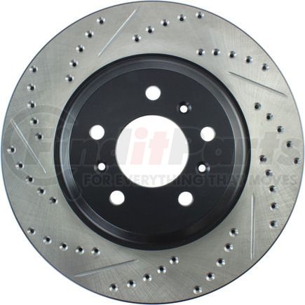 127.62099CR by STOPTECH - StopTech Sport Cryo Drilled & Slotted Brake Rotor; Front Right