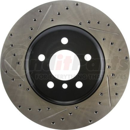 StopTech 127.34124R Disc Brake Rotor StopTech Sport Drilled & Slotted Brake Rotor; Front Right