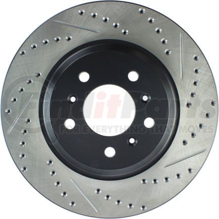 127.62099L by STOPTECH - StopTech Sport Drilled & Slotted Brake Rotor; Front Left