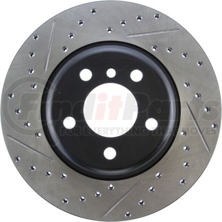 127.34130R by STOPTECH - StopTech Sport Drilled & Slotted Brake Rotor; Front Right