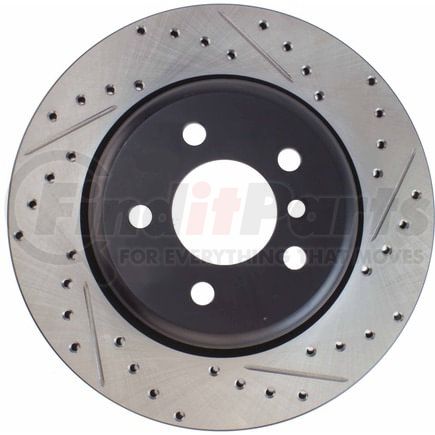 127.34131L by STOPTECH - StopTech Sport Drilled & Slotted Brake Rotor; Rear Left