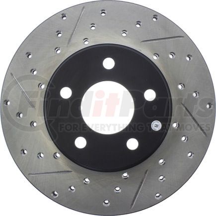 StopTech 127.62104R Disc Brake Rotor StopTech Sport Drilled & Slotted Brake Rotor; Front Right