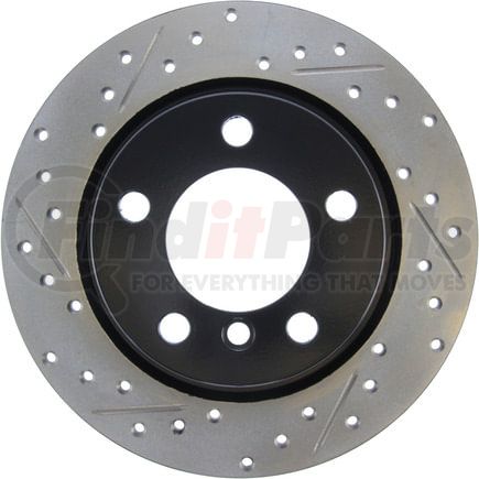 127.34137R by STOPTECH - StopTech Sport Drilled & Slotted Brake Rotor; Rear Right
