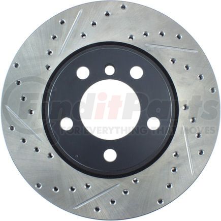127.34138R by STOPTECH - StopTech Sport Drilled & Slotted Brake Rotor; Front Right