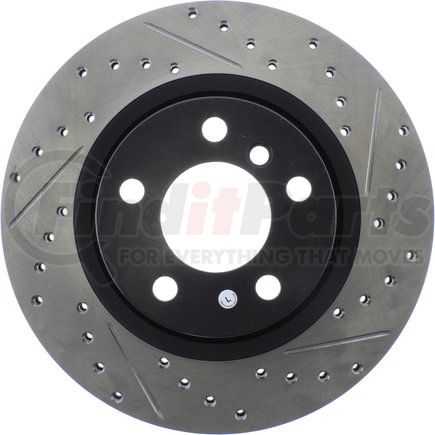 127.34139L by STOPTECH - StopTech Sport Drilled & Slotted Brake Rotor; Rear Left