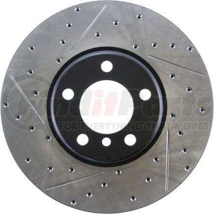 127.34140R by STOPTECH - StopTech Sport Drilled & Slotted Brake Rotor; Front Right