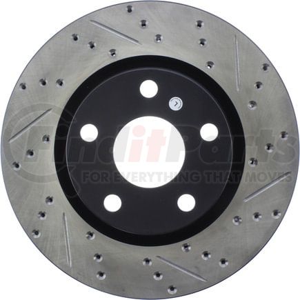 127.62112L by STOPTECH - StopTech Sport Drilled & Slotted Brake Rotor; Front Left