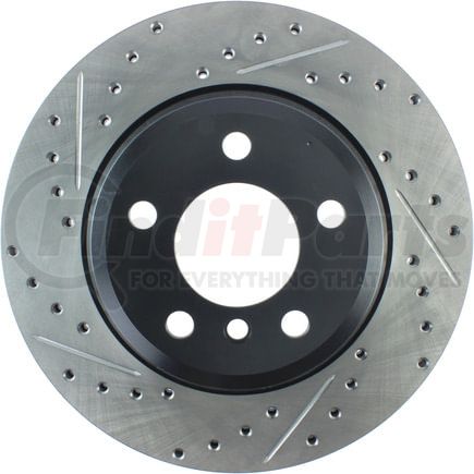 127.34141R by STOPTECH - StopTech Sport Drilled & Slotted Brake Rotor; Rear Right