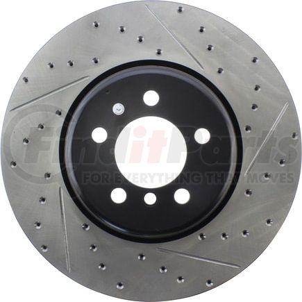 127.34144L by STOPTECH - StopTech Sport Drilled & Slotted Brake Rotor; Front Left