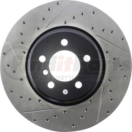 127.34144R by STOPTECH - StopTech Sport Drilled & Slotted Brake Rotor; Front Right