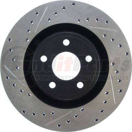 127.62116R by STOPTECH - StopTech Sport Drilled & Slotted Brake Rotor; Front Right