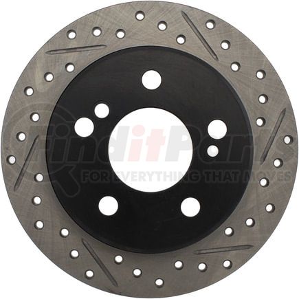 127.35014L by STOPTECH - StopTech Sport Drilled & Slotted Brake Rotor; Rear Left