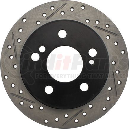 127.35014R by STOPTECH - StopTech Sport Drilled & Slotted Brake Rotor; Rear Right