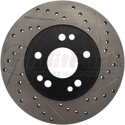 127.35015L by STOPTECH - StopTech Sport Drilled & Slotted Brake Rotor; Front Left