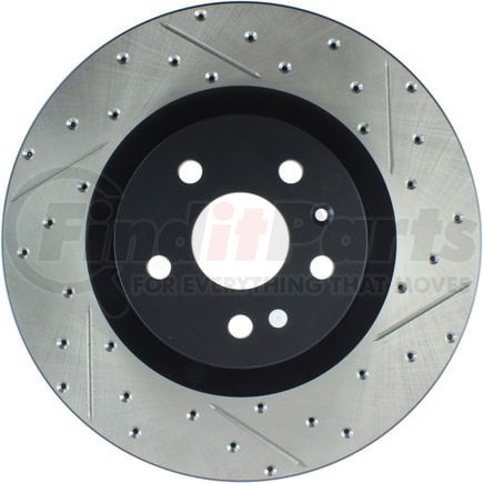127.62124L by STOPTECH - StopTech Sport Drilled & Slotted Brake Rotor; Front Left