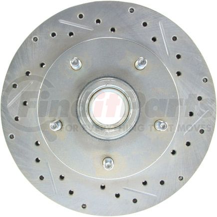 227.67028L by STOPTECH - Select Sport Drilled and Slotted Brake Rotor, Front Left