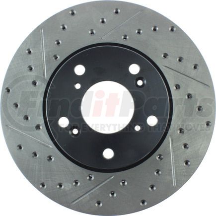 127.40036R by STOPTECH - StopTech Sport Drilled & Slotted Brake Rotor; Front Right