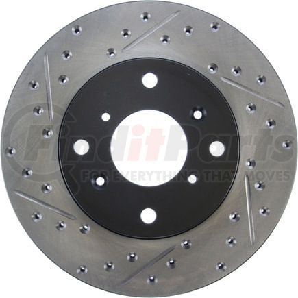 127.40039R by STOPTECH - StopTech Sport Drilled & Slotted Brake Rotor; Front Right