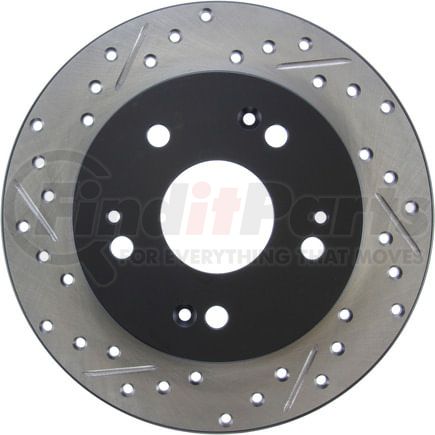 127.40040R by STOPTECH - StopTech Sport Drilled & Slotted Brake Rotor; Rear Right