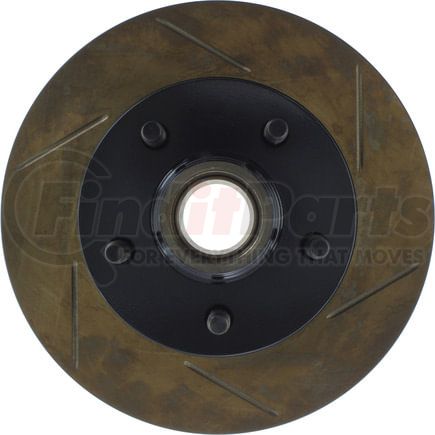 126.65077CSL by STOPTECH - Sport Slotted Cryo Brake Rotor, Front Left