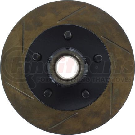 126.65077SR by STOPTECH - Sport Slotted Brake Rotor, Front Right