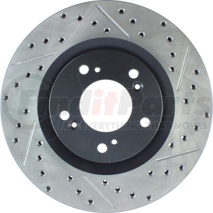 StopTech 127.40048L Disc Brake Rotor StopTech Sport Drilled & Slotted Brake Rotor; Front Left