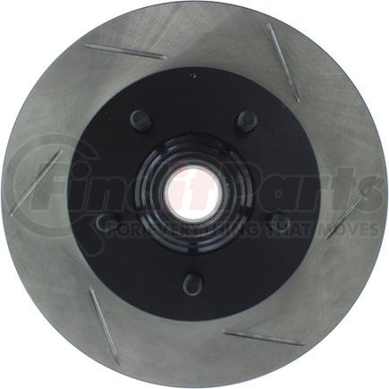 StopTech 126.65081SL Disc Brake Rotor Sport Slotted Brake Rotor, Front Left