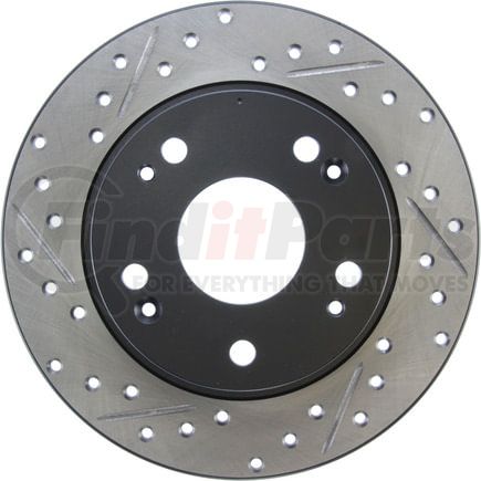 127.40055R by STOPTECH - StopTech Sport Drilled & Slotted Brake Rotor; Rear Right