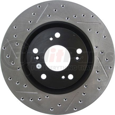 127.40057R by STOPTECH - StopTech Sport Drilled & Slotted Brake Rotor; Front Right