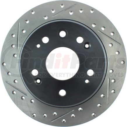 StopTech 127.40058CR Disc Brake Rotor StopTech Sport Cryo Drilled & Slotted Brake Rotor; Rear Right