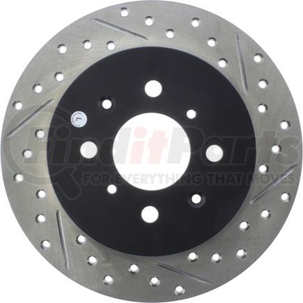 127.40060L by STOPTECH - StopTech Sport Drilled & Slotted Brake Rotor; Rear Left