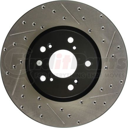 127.40062L by STOPTECH - StopTech Sport Drilled & Slotted Brake Rotor; Front Left