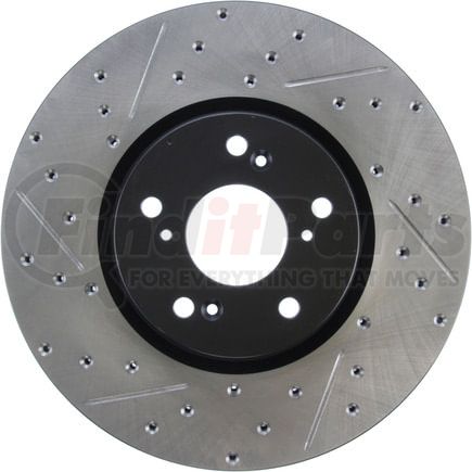 127.40062R by STOPTECH - StopTech Sport Drilled & Slotted Brake Rotor; Front Right