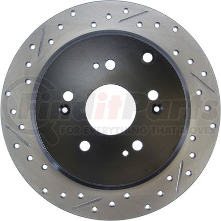 127.40063CR by STOPTECH - StopTech Sport Cryo Drilled & Slotted Brake Rotor; Rear Right