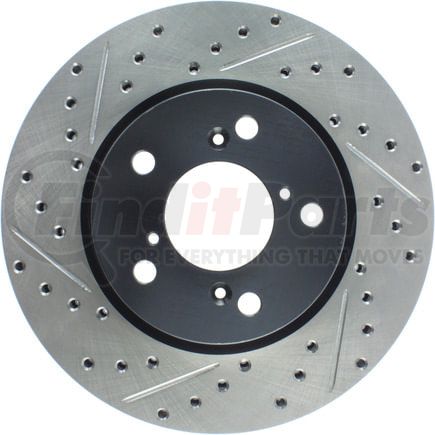 127.40064R by STOPTECH - StopTech Sport Drilled & Slotted Brake Rotor; Front Right