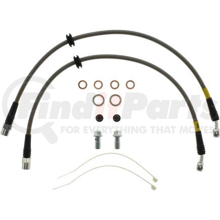 950.34000 by STOPTECH - StopTech Stainless Steel Brake Line Kit