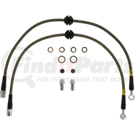 950.34018 by STOPTECH - StopTech Stainless Steel Brake Line Kit