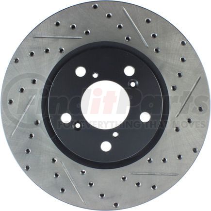 127.40069CL by STOPTECH - StopTech Sport Cryo Drilled & Slotted Brake Rotor; Front Left